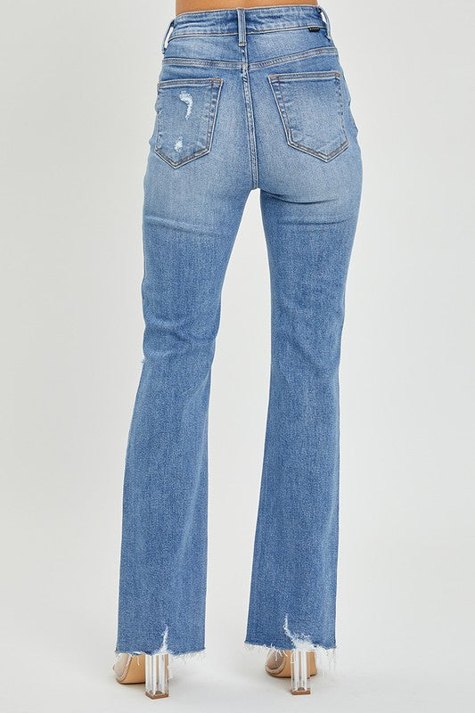 Jacey Risen Distressed Flare