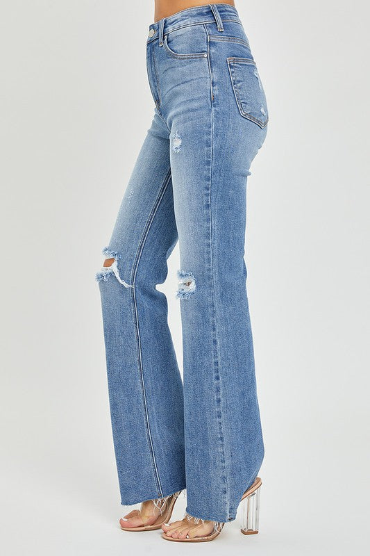Jacey Risen Distressed Flare