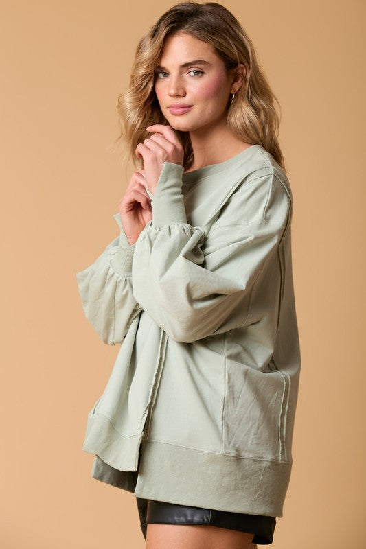 Weekend Sage Pullover