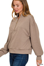 Alaina's Scuba Half Zip Pull Over
