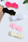 Soft Bow Spa Headband
