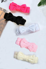 Soft Bow Spa Headband