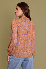Floral Long Sleeve Blouse