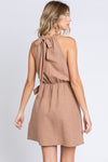 Halter Short Mini Dress