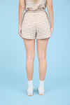 Heather's Elastic Waist Knit Mini Shorts
