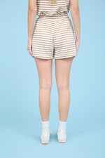 Heather's Elastic Waist Knit Mini Shorts