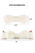 Soft Bow Spa Headband