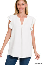 Stronger Together Ruffled Tank