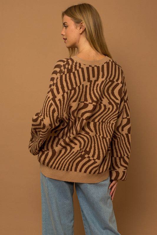 Tiger Stripes Stretchy Sweater