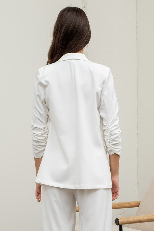 Business Casual 3/4 Sleeve Blazer