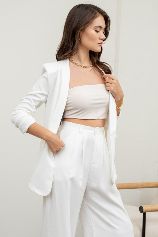 Business Casual 3/4 Sleeve Blazer
