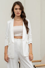 Business Casual 3/4 Sleeve Blazer
