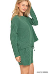You've Got This Ribbed Long Sleeve Set