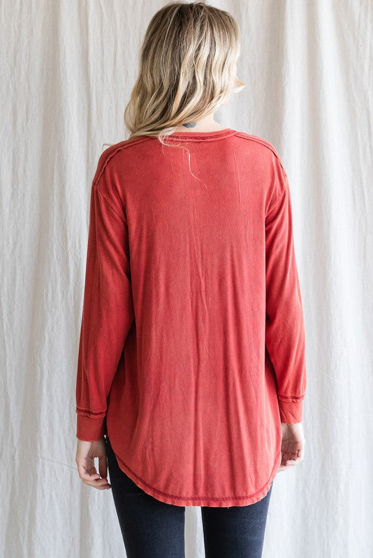 Begin the Journey Henly Long Sleeve Top