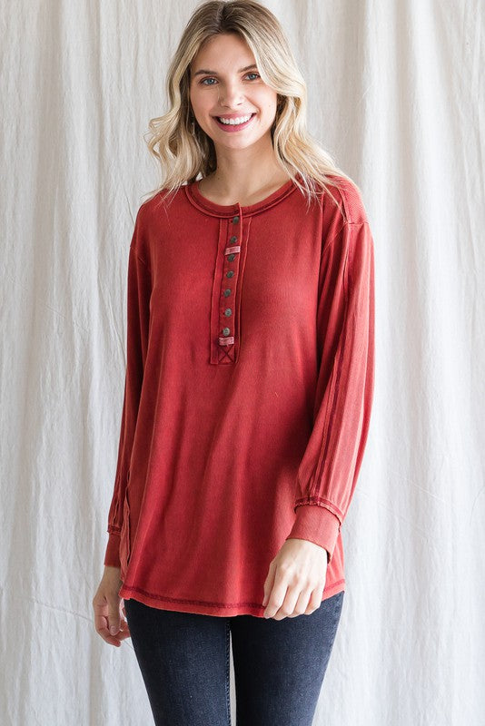 Begin the Journey Henly Long Sleeve Top