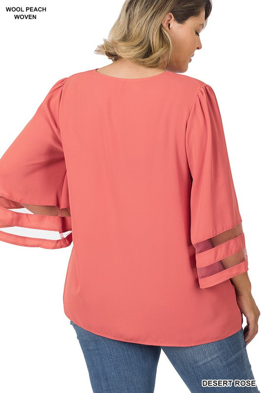 Under the Sea 3/4 Sleeve Blouse