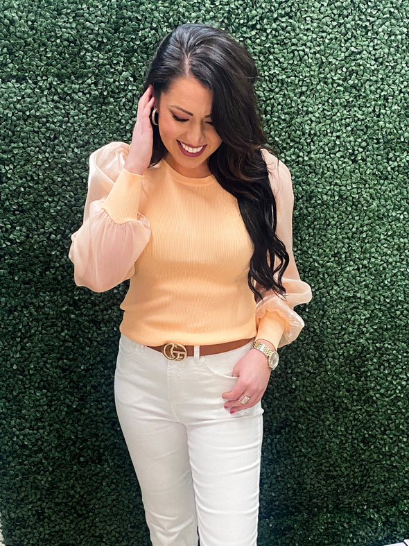 You're a Peach Blouse