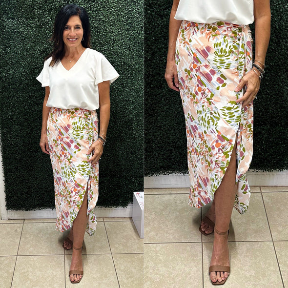 Take Me There Flutter Sleeve Blouse