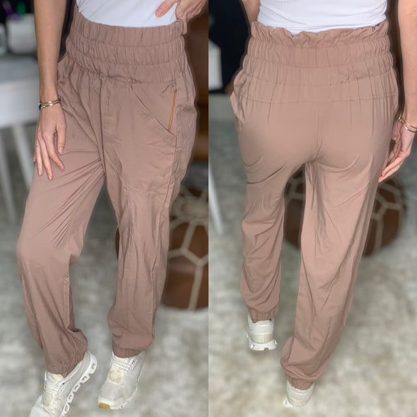 Soft Matte Windbreaker Pants