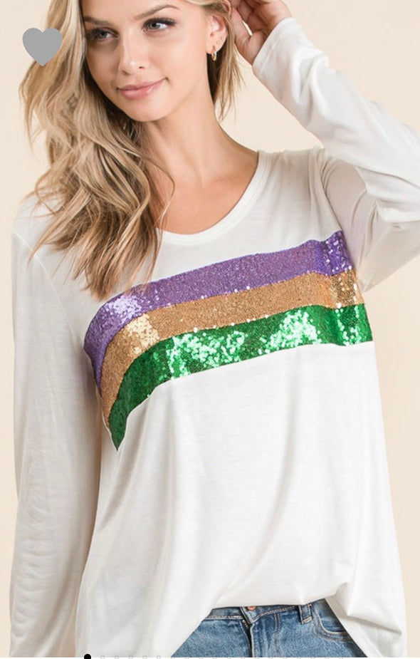 Mardi Gras Top A