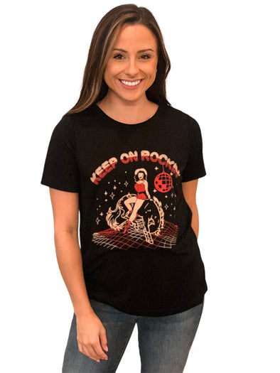 Keep On Rocking Graphic Tee