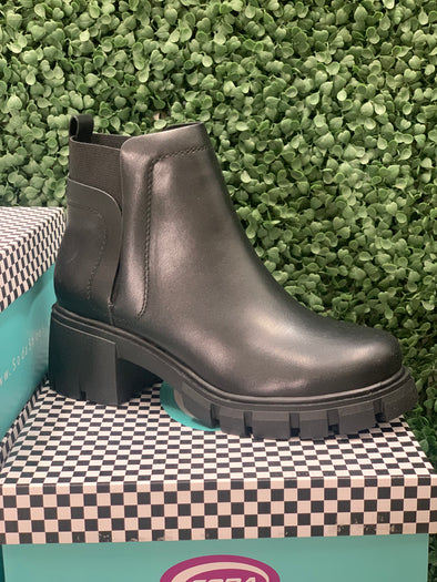 Black Chelsea Booties