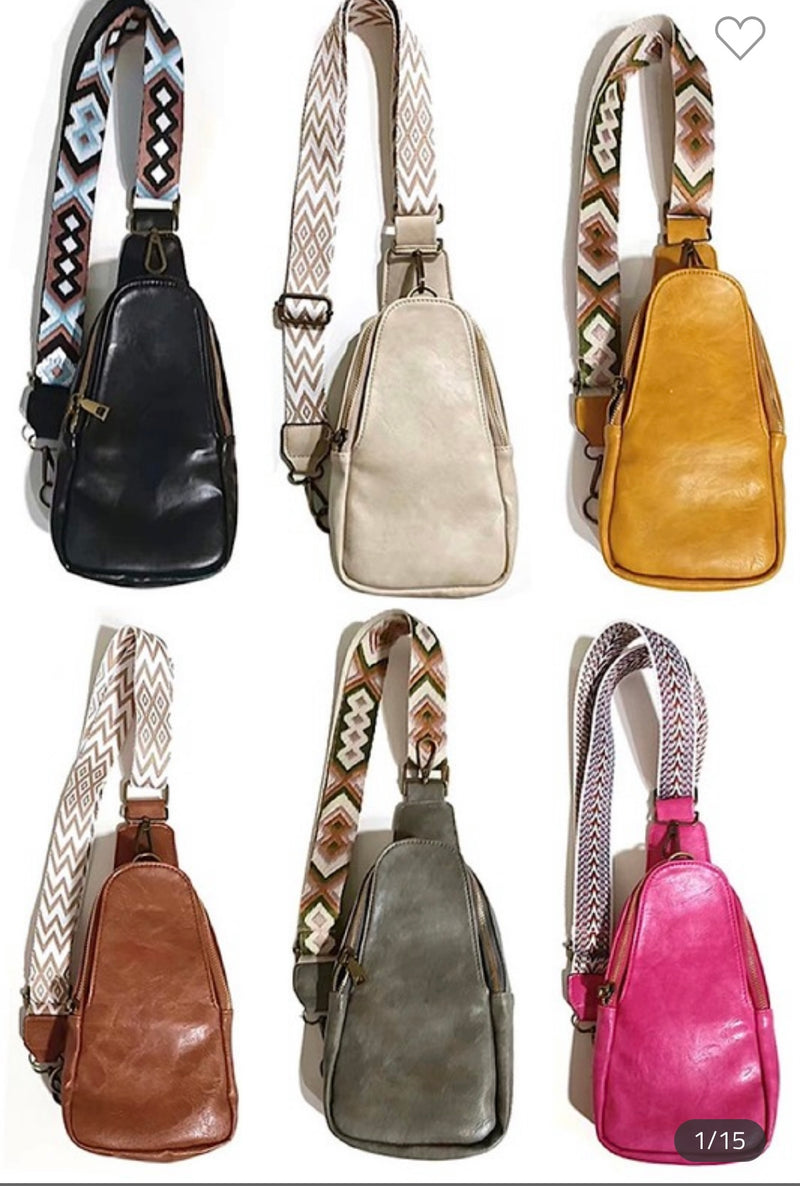 Crossbody Vegan Leather Bags