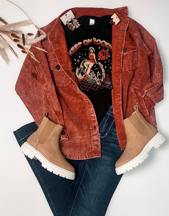 Keep On Rocking Graphic Tee
