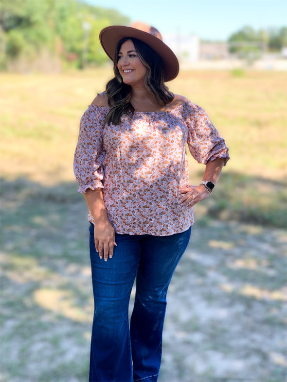 Photoshoot Ready Floral Blouse