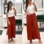 On The Run Wide Leg Pants