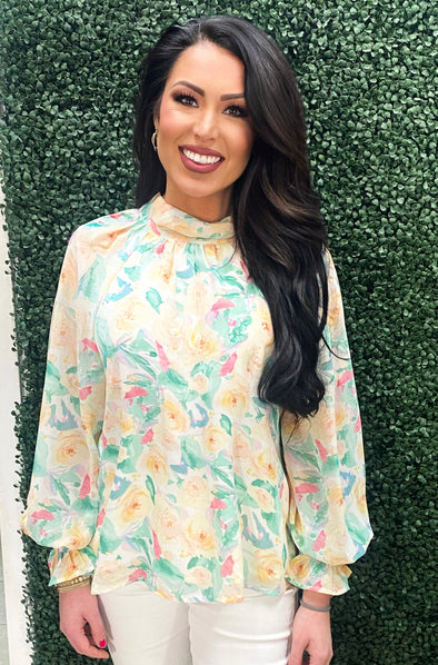 Dearest Darling Floral Blouse