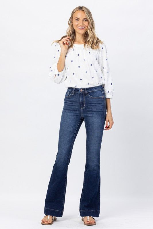 Judy Blue Hi Rise Trouser Flares