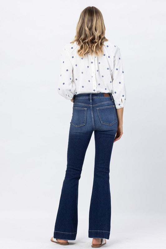 Judy Blue Hi Rise Trouser Flares