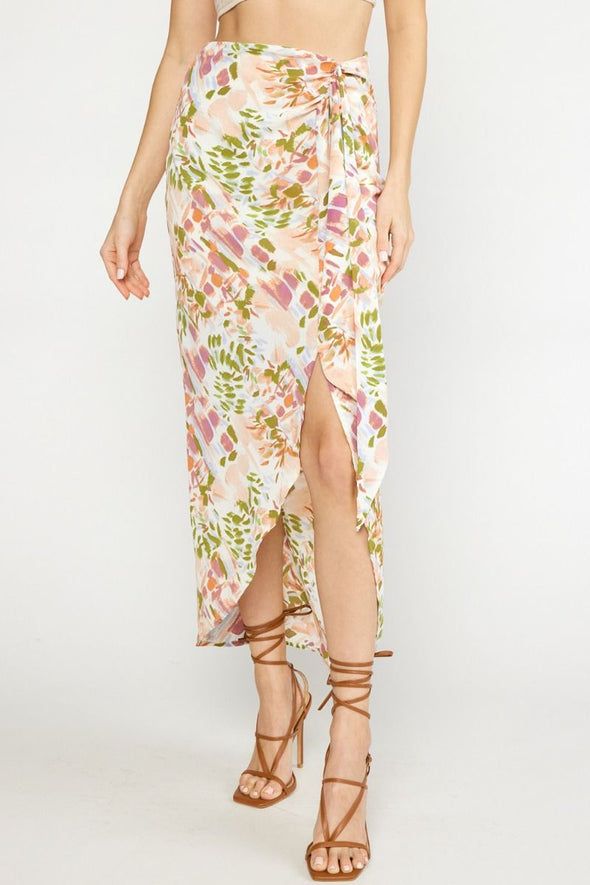 Passport to Paradise Wrap Skirt